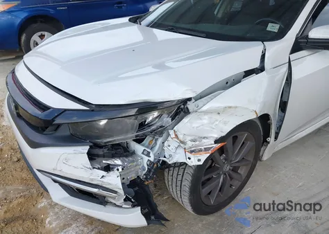 2021 Honda Civic Ex-L z USA, uszkodzony, nr VIN 19XFC1F75ME011911